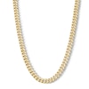 Thumbnail Image 1 of 10K Hollow Gold Bonded Cuban Chain - 20&quot;