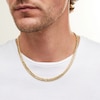 Thumbnail Image 2 of 10K Hollow Gold Bonded Cuban Chain - 20&quot;