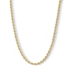 Thumbnail Image 1 of 10K Hollow Gold Bonded Rope Chain - 22&quot;