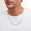 Thumbnail Image 2 of 10K Hollow Gold Bonded Rope Chain - 22&quot;