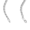 Thumbnail Image 3 of ​​​​​​​Sterling Silver Diamond-Cut Rope Chain Made in Italy - 20&quot;