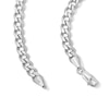 Thumbnail Image 3 of ​​​​​​​Sterling Silver Curb Chain Made in Italy - 22&quot;