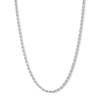 Thumbnail Image 1 of ​​​​​​​Sterling Silver Diamond-Cut Rope Chain Made in Italy - 26&quot;