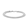 Thumbnail Image 1 of ​​​​​​​Sterling Silver Miami Cuban Chain Bracelet Made in Italy - 8.5&quot;