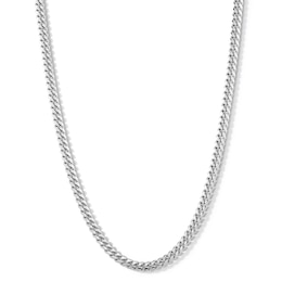 ​​​​​​​Sterling Silver Miami Cuban Chain Made in Italy - 18&quot;