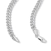 Thumbnail Image 3 of ​​​​​​​Sterling Silver Miami Cuban Chain Made in Italy - 18&quot;