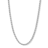 Thumbnail Image 1 of ​​​​​​​Sterling Silver Diamond-Cut Rope Chain Made in Italy - 22&quot;