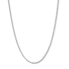 Thumbnail Image 1 of ​​​​​​​Sterling Silver Rope Chain Made in Italy - 22&quot;