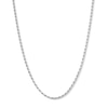 Thumbnail Image 1 of Sterling Silver Rope Chain Made in Italy - 20&quot;