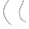 Thumbnail Image 3 of Sterling Silver Rope Chain Made in Italy - 20&quot;