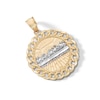 Thumbnail Image 3 of ​​​​​​​​​​​​​​10K Solid Gold Last Supper Two-Tone Necklace Charm