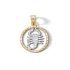 Thumbnail Image 1 of ​​​​​​​10K Solid Gold Scorpion Medallion Two-Tone Necklace Charm