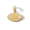 Thumbnail Image 1 of 10K Solid Gold Football Necklace Charm