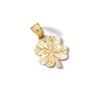 Thumbnail Image 3 of 10K Solid Gold Four Leaf Clover Necklace Charm