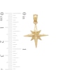 Thumbnail Image 4 of 10K Solid Gold North Star Necklace Charm