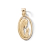 Thumbnail Image 1 of 10K Solid Gold Praying Lady Necklace Charm