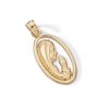 Thumbnail Image 3 of 10K Solid Gold Praying Lady Necklace Charm