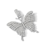 Thumbnail Image 3 of Sterling Silver CZ Butterfly Necklace Charm