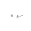 Thumbnail Image 0 of 10K White Gold CZ Basket Studs