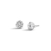 Thumbnail Image 0 of 14K White Gold CZ Martini Studs