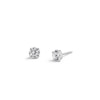 Thumbnail Image 0 of 10K White Gold CZ Basket Studs