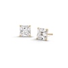 Thumbnail Image 0 of 14K Gold CZ Square Studs