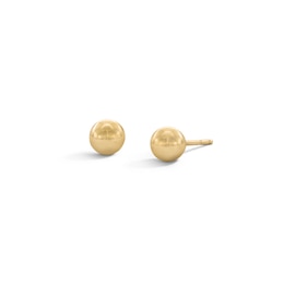 10K Hollow Gold Ball Studs