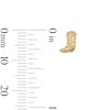 Thumbnail Image 3 of 10K Solid Gold Cowboy Boot Studs