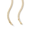 Thumbnail Image 2 of 10K Hollow Gold Curb Chain - 22&quot;