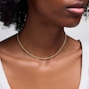 Thumbnail Image 2 of 10K Hollow Gold Rope Chain - 15&quot;