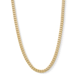 10K Semi-Solid Miami Cuban Chain - 24&quot;