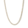 Thumbnail Image 1 of ​​​​​​​10K Semi-Solid Pavé Cuban Chain - 24&quot;