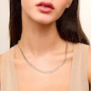 Thumbnail Image 2 of ​​​​​​​10K Semi-Solid Pavé Cuban Chain - 18&quot;