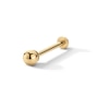 Thumbnail Image 1 of 14K Hollow Gold 3mm Ball Stud - 18G 5/16&quot;