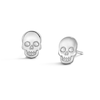 Thumbnail Image 1 of Sterling Silver Skull Studs