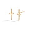 Thumbnail Image 1 of 10K Gold Dagger Studs