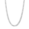 Thumbnail Image 1 of Sterling Silver Figaro Chain Made in Italy - 24&quot;