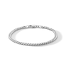 Thumbnail Image 1 of Child's Sterling Silver Miami Cuban Chain Bracelet Made in Italy - 6&quot;