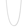 Thumbnail Image 1 of ​​​​​​​Sterling Silver Rambo Chain Made in Italy - 20&quot;