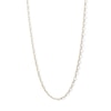 Thumbnail Image 1 of 10K Solid Gold Diamond-Cut Valentino Chain Made in Italy - 18&quot;