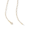 Thumbnail Image 2 of 10K Solid Gold Diamond-Cut Valentino Chain Made in Italy - 18&quot;