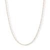 Thumbnail Image 1 of ​​​​​​​10K Solid Mini Figaro Chain - 18&quot;