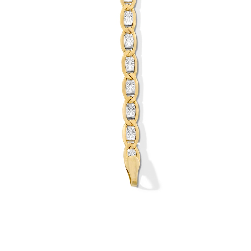 Main Image 3 of 10K Semi-Solid Gold Valentino Chain Bracelet - 7.5 in.