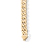 Thumbnail Image 3 of 10K Hollow Gold Puffy Cable Chain Bracelet Made in Italy - 8.5&quot;