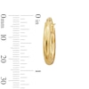 Thumbnail Image 2 of 10K Hollow Gold Hoops