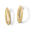 Thumbnail Image 1 of 10K Hollow Gold Hoops