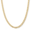 Thumbnail Image 1 of 10K Semi-Solid Gold Mariner Chain Made in Italy - 20&quot;