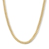 Thumbnail Image 1 of 10K Semi-Solid Gold Cuban Chain Made in Italy - 22&quot;