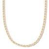 Thumbnail Image 1 of 10K Semi-Solid Gold Diamond-Cut Mariner Chain Made in Italy - 24&quot;