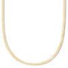 Thumbnail Image 1 of 10K Solid Gold Herringbone Chain Made in Italy - 20&quot;